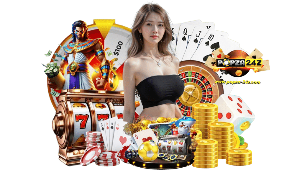 popza24z ไหลลื่นเหมือนสไลเดอร์สายดิจิทัล ฟีเจอร์แต่ละเกมแน่น